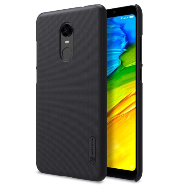 „Nillkin“ Frosted Shield kaaned - must + ekraani kaitse (Redmi 5 Plus)