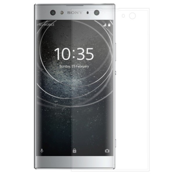 „Calans“ Tempered Glass täielik katvus kaitsev ekraaniklaas 0.2 mm - läbipaistev (Xperia XA2)
