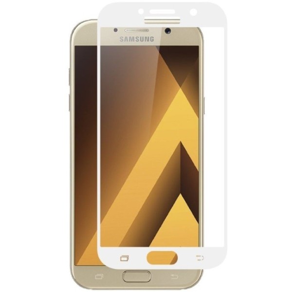 „3D Rewan“ Tempered Glass kaitsev ekraaniklaas 0.26 mm - valge (Galaxy A3 2017)