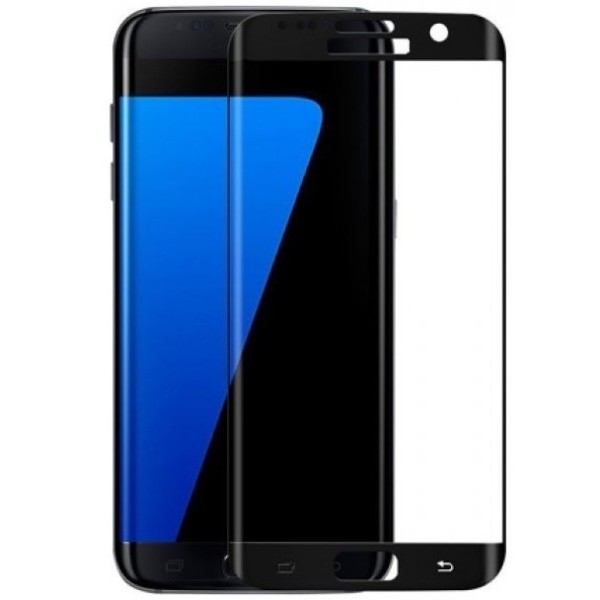 „3D Rewan“ Tempered Glass kaitsev ekraaniklaas 0.26 mm - must (Galaxy S7 Edge)