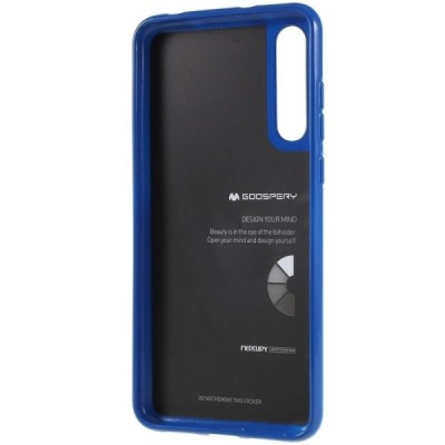 Huawei P20 Pro tamsiai mėlynas Mercury kieto silikono (TPU) dėklas - nugarėlė / Priedai.lt