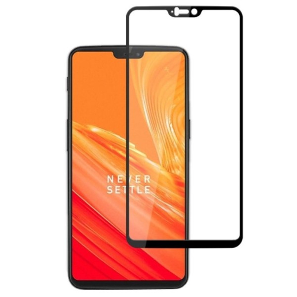 „Mocolo“ Tempered Glass kaitsev ekraaniklaas 0.26 mm - must (OnePlus 6)