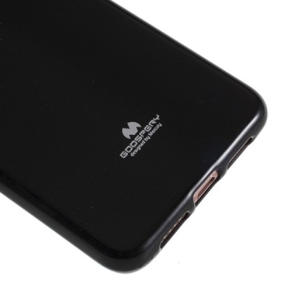 Huawei P20 juodas Mercury kieto silikono (TPU) dėklas - nugarėlė / Priedai.lt