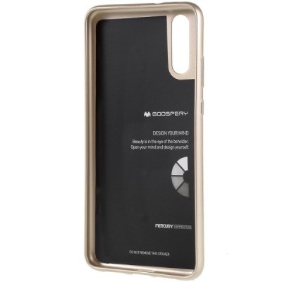 Huawei P20 auksinis Mercury kieto silikono (TPU) dėklas - nugarėlė / Priedai.lt