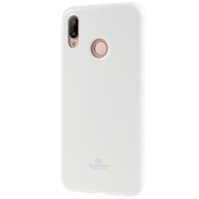 Huawei P20 Lite (Nova 3e) baltas Mercury kieto silikono (TPU) dėklas - nugarėlė / Priedai.lt