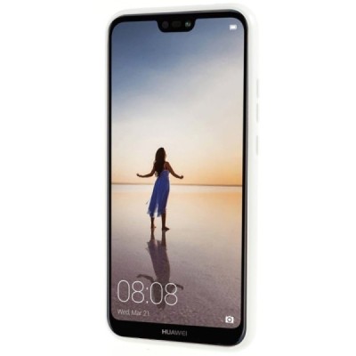 Huawei P20 Lite (Nova 3e) baltas Mercury kieto silikono (TPU) dėklas - nugarėlė / Priedai.lt