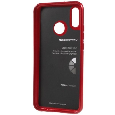 Huawei P20 Lite (Nova 3e) raudonas Mercury kieto silikono (TPU) dėklas - nugarėlė / Priedai.lt