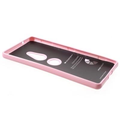 Sony Xperia XZ2 Mercury šviesiai rožinis kieto silikono TPU dėklas - nugarėlė / Priedai.lt