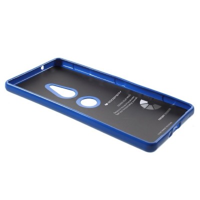 Sony Xperia XZ2 Mercury tamsiai mėlynas kieto silikono TPU dėklas - nugarėlė / Priedai.lt