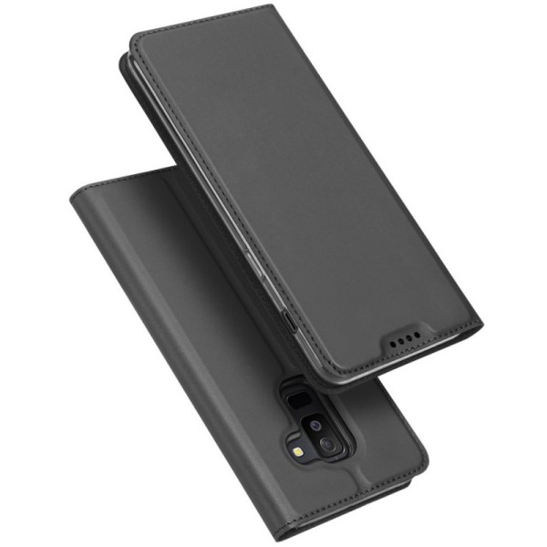 „Dux Ducis“ Skin tahke kaaned - must (Galaxy A6+ 2018)