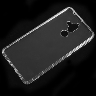 Nokia 7 Plus kieto silikono skaidrus TPU dėklas - nugarėlė / Priedai.lt