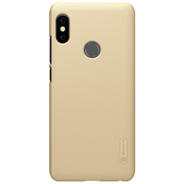 „Nillkin“ Frosted Shield kaaned - kuldne + ekraani kaitse (Redmi Note 5 2018)