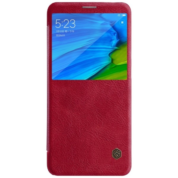 „Nillkin“ Qin tahke kaaned - punane (Redmi Note 5 2018)