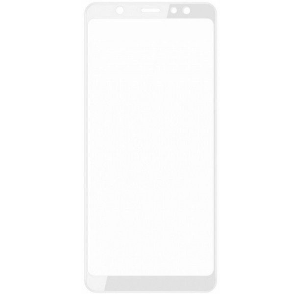 „Mocolo“ Tempered Glass kaitsev ekraaniklaas 0.26 mm - valge (Galaxy A6 2018)