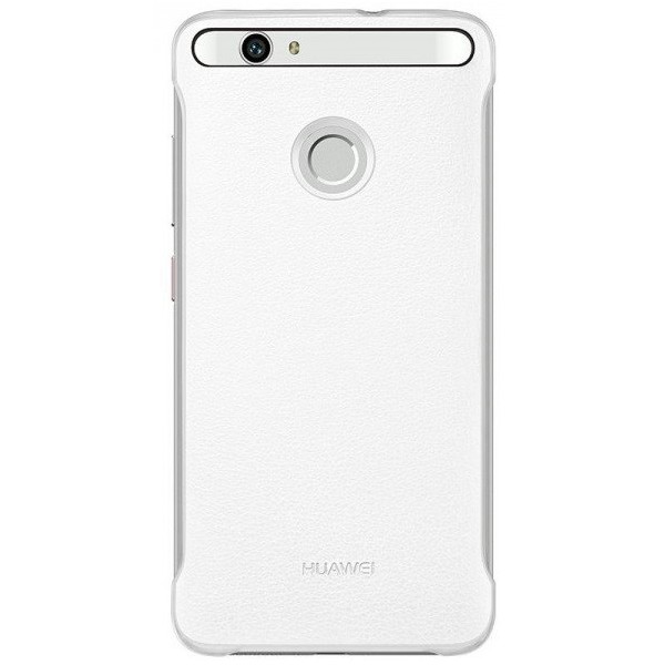 „Huawei“ Leather Case kaaned - valge (Nova)