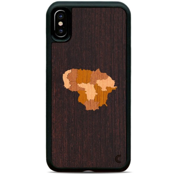 „Crafted Cover“ looduslik puit kaaned - Leedu (iPhone X / Xs)