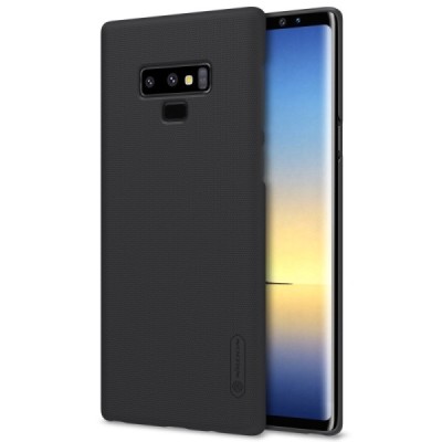 Nillkin Frosted Shield Samsung Galaxy Note 9 (N960F) juodas plastikinis dėklas / Priedai.lt