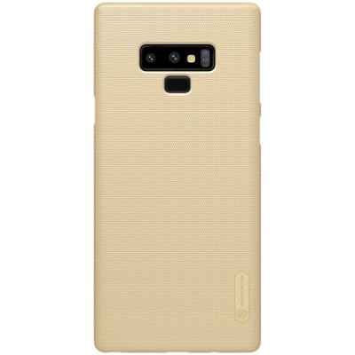 Nillkin Frosted Shield Samsung Galaxy Note 9 (N960F) auksinis plastikinis dėklas / Priedai.lt