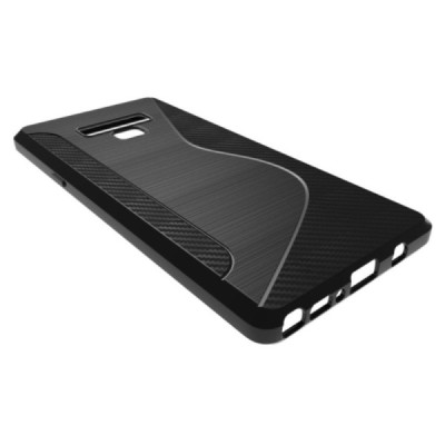 Samsung Galaxy Note 9 (N960F) kieto silikono TPU juodas dėklas - nugarėlė / Priedai.lt