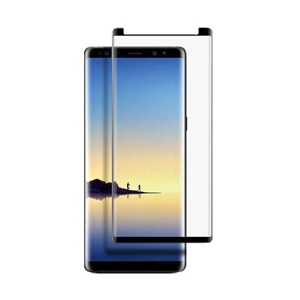 „Rurihai“ Tempered Glass kaitsev ekraaniklaas 0.26 mm - must (Galaxy Note 9)