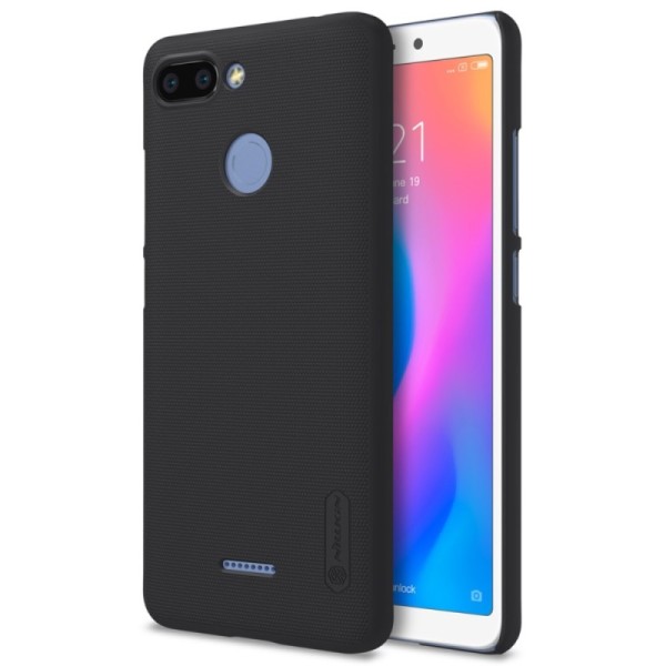„Nillkin“ Frosted Shield kaaned - must (Redmi 6)