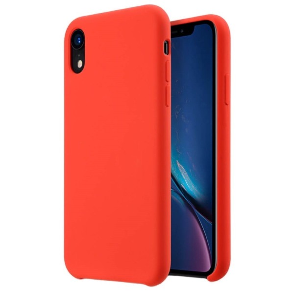 „Shell“ Kõva silikoon (TPU) kaaned - punane (iPhone Xr)