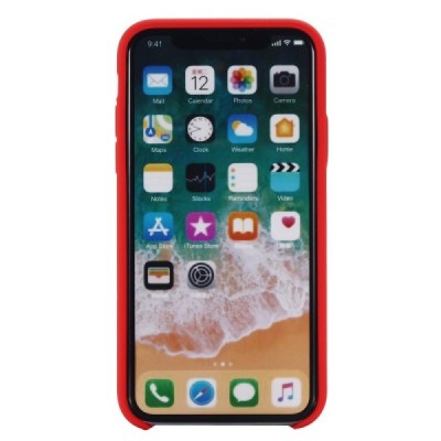 Apple iPhone Xr „Shell“ kieto silikono TPU raudonas dėklas - nugarėlė | Priedai.lt