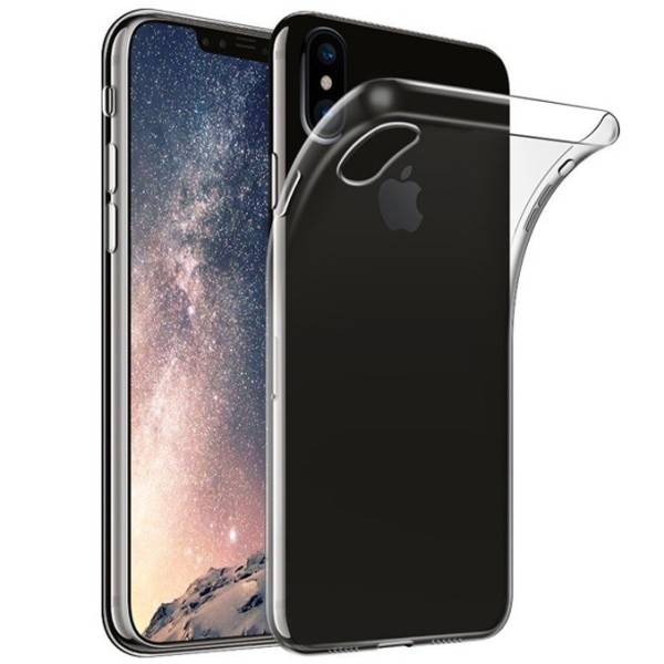 Kõva silikoon (TPU) kaaned - läbipaistev (iPhone Xr)