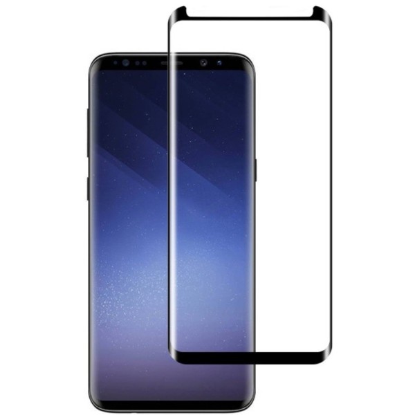 „Mocolo“ Tempered Glass kaitsev ekraaniklaas 0.26 mm - must (Galaxy S9)