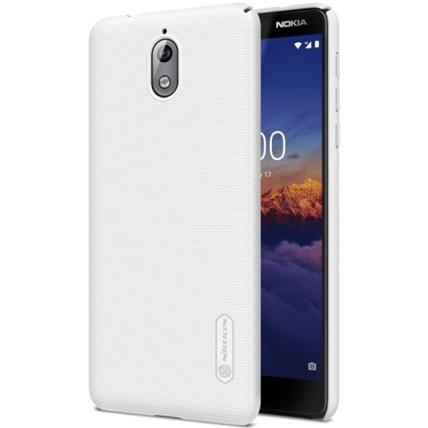 „Nillkin“ Frosted Shield kaaned - valge + ekraani kaitse (Nokia 3.1 2018)