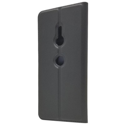 „Dux Ducis“ Skin serijos Sony Xperia XZ3 juodas odinis atverčiamas dėklas / Priedai.lt