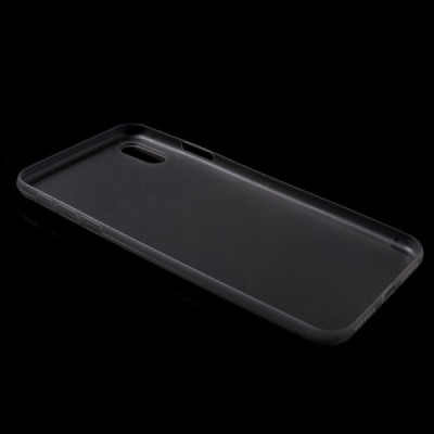 Ploniausias pasaulyje plastikinis Apple iPhone Xs Max pilkas dėklas - nugarėlė / Priedai.lt