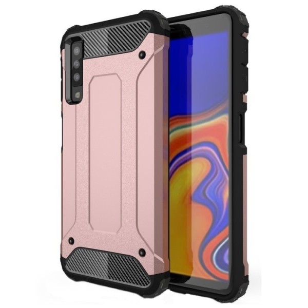 Tugevdatud turvalisus kaaned - roosa (Galaxy A7 2018)