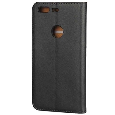 Google Pixel atverčiamas juodas odinis Casual dėklas - piniginė / Priedai.lt