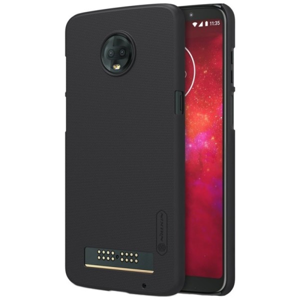 „Nillkin“ Frosted Shield kaaned - must (Moto Z3 Play)