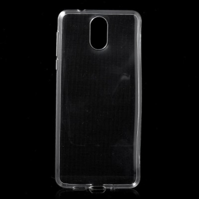 Nokia 3.1 (2018) skaidrus (permatomas) kieto silikono TPU ploniausias pasaulyje bespalvis dėklas / Priedai.lt