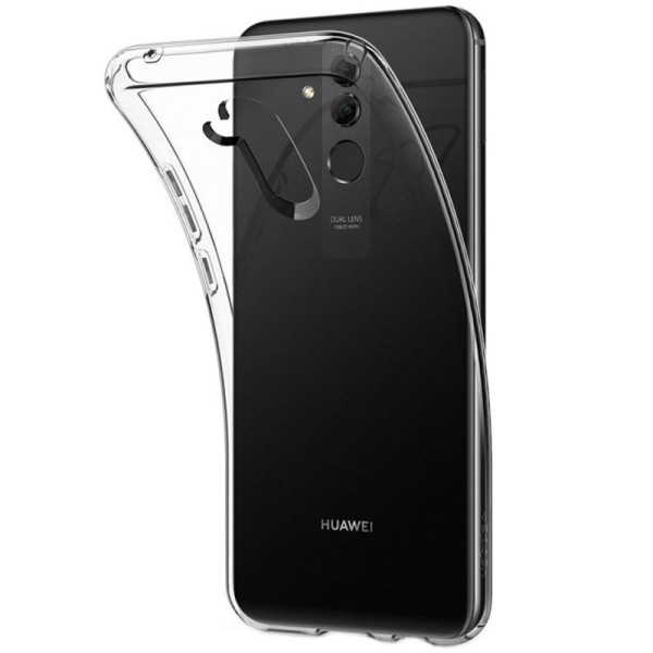 Kõva silikoon (TPU) kaaned - läbipaistev (Mate 20 Lite)