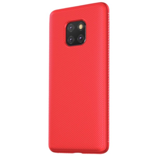 „Lealates“ Kõva silikoon (TPU) kaaned - punane (Mate 20 Pro)