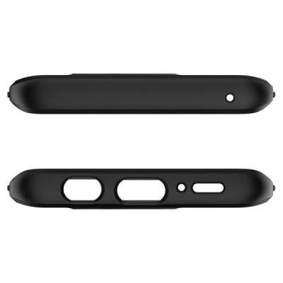 „Spigen“ Thin Fit 360 plastikinis Samsung Galaxy S9+ (G965) juodas dėklas - nugarėlė + apsauginis ekrano stiklas / Priedai.lt