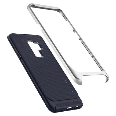 „Spigen“ Neo Hybrid sustiprintos apsaugos Samsung Galaxy S9+ (G965) mėlynas kieto silikono (TPU) ir plastiko dėklas / Priedai.lt