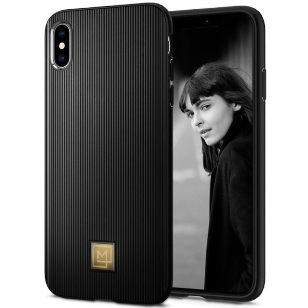 „Spigen“ La Manon Classy kaaned - must (iPhone X / Xs)