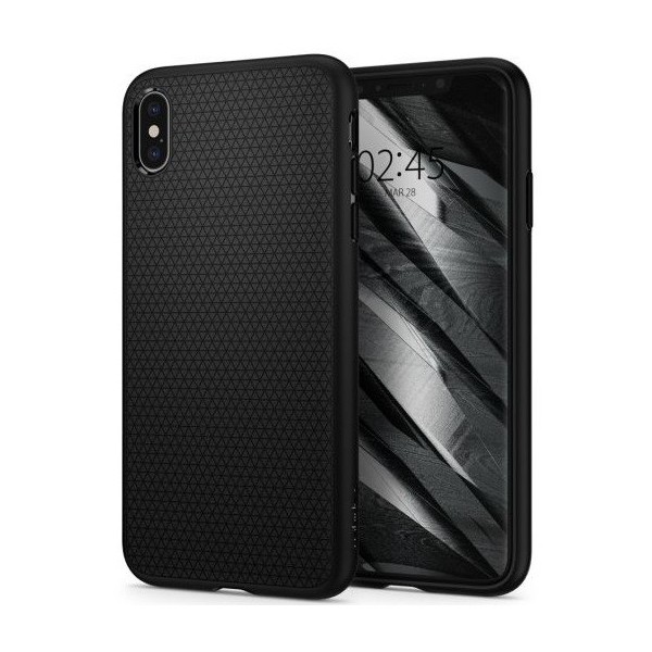 „Spigen“ Liquid Air kaaned - must (iPhone Xs Max)