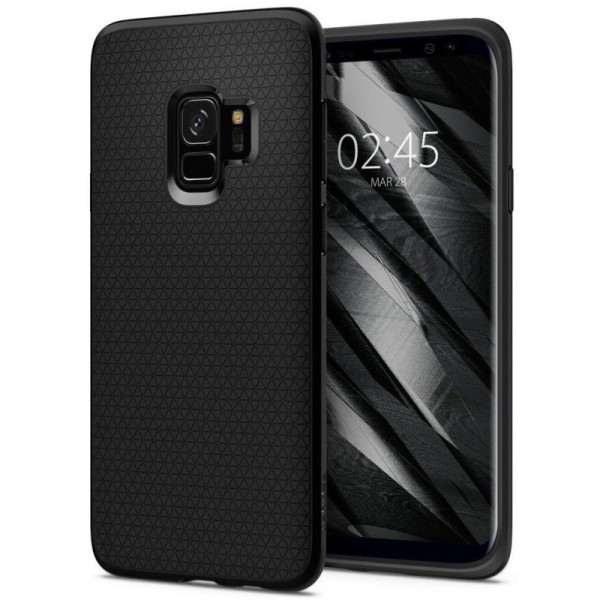 „Spigen“ Liquid Air kaaned - must (Galaxy S9)