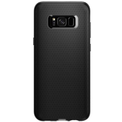 „Spigen“ Liquid Air Samsung Galaxy S8 (G950) juodas kieto silikono dėklas / Priedai.lt