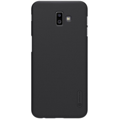 Samsung Galaxy J6+ 2018 (J10) Nillkin Frosted Shield juodas plastikinis dėklas / Priedai.lt