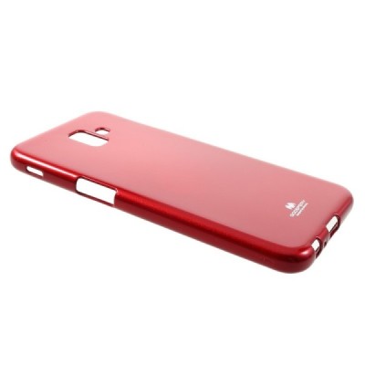 Samsung Galaxy J6+ 2018 (J610) Mercury raudonas kieto silikono tpu dėklas - nugarėlė / Priedai.lt