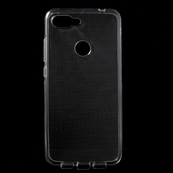 Kõva silikoon (TPU) kaaned - läbipaistev (Mi 8 Lite)