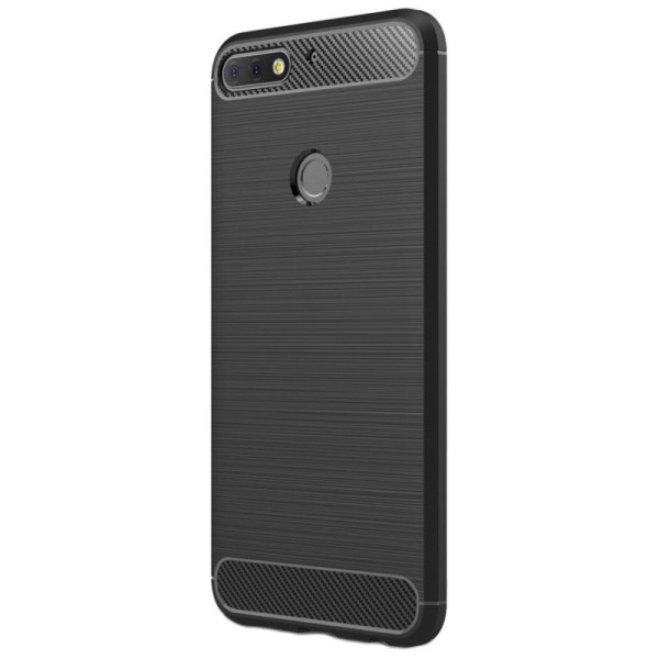 „Carbon“ Kõva silikoon (TPU) kaaned - (Honor 7C)