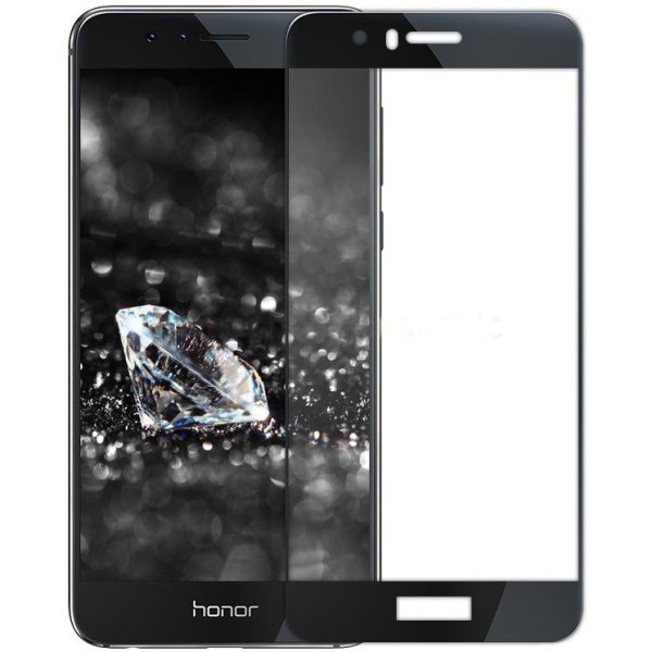 „Mocolo“ Tempered Glass kaitsev ekraaniklaas 0.26 mm - must (Honor 8)