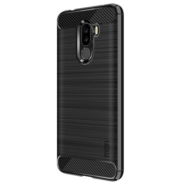 „Mofi“ Carbon Kõva silikoon (TPU) kaaned - must (Pocophone F1)